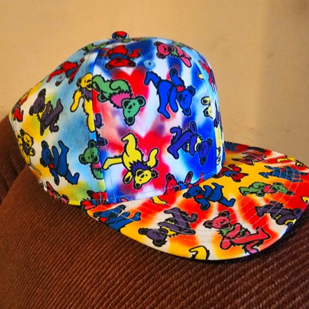 Grateful Dead Snap Back Flat Bill Hat